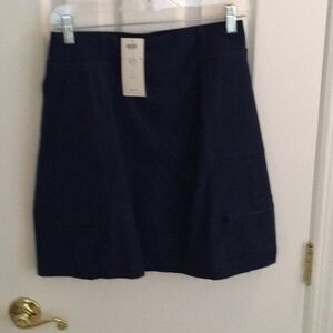 Navy Blue Women's Skort